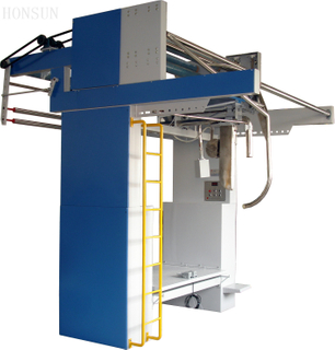 TS-AII Tubular Fabric Vertical Slitting Machine 